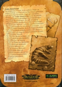 Rückseite »Codex Monstrorum«