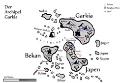 Archipel Garkia SW-Karte