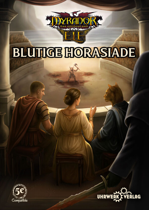 Cover »Blutige Horasiade«