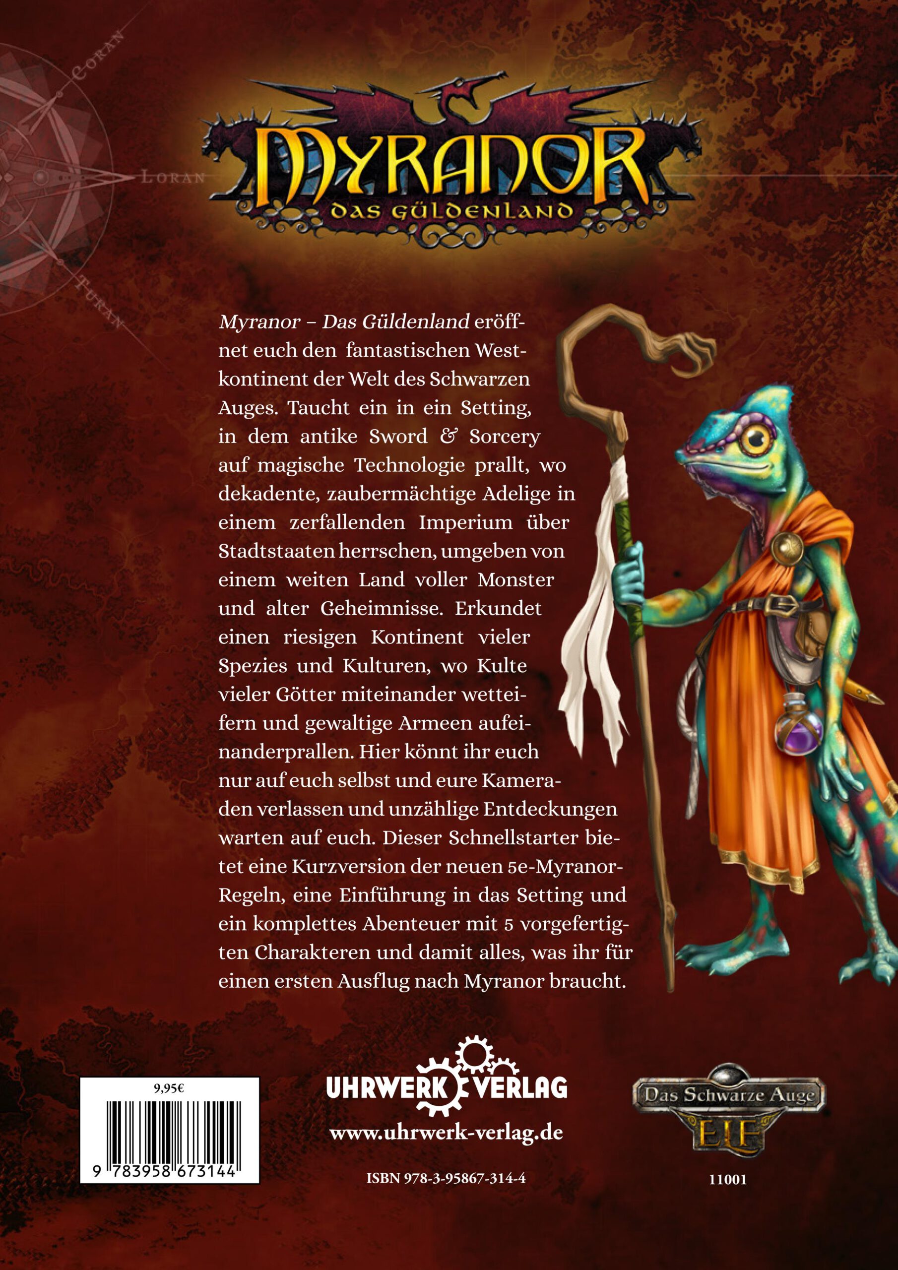 Rückseite »Schnellstarter«